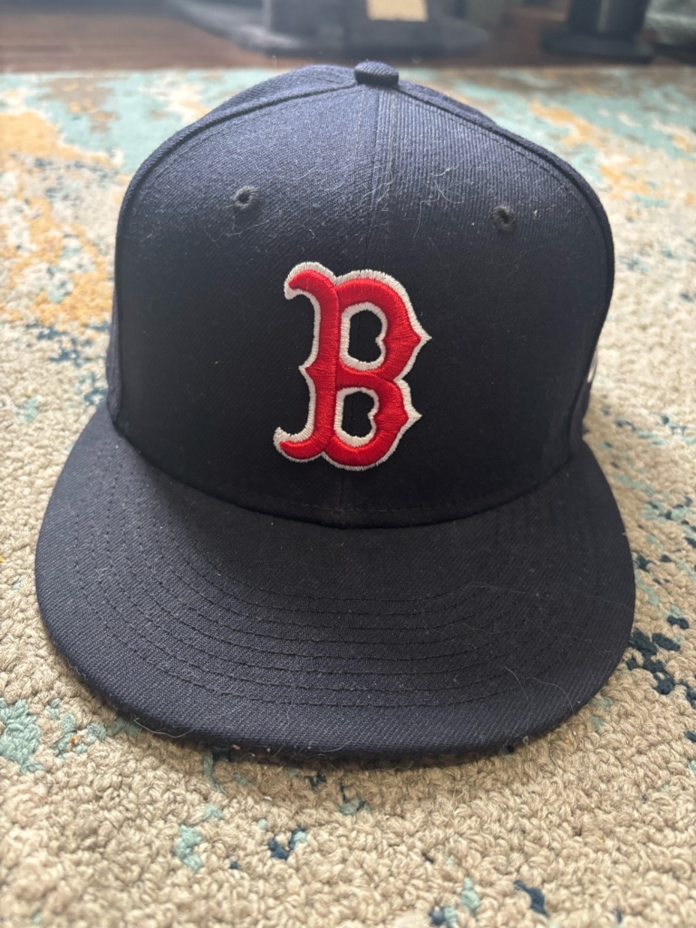 New Era Navy and Gray 59FIFTY Fitted Cap